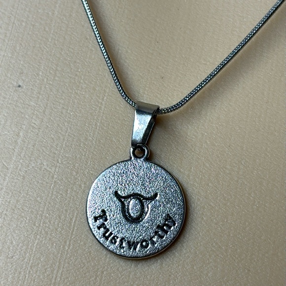 Sold Out-Taurus Zodiac Horoscope Astrology Sign Cosmic Necklace Birthday Month - Picture 4 of 9